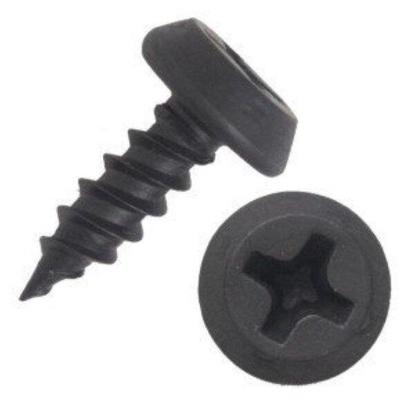 Thread Forming Screw, #7 x 7/16 in, Steel